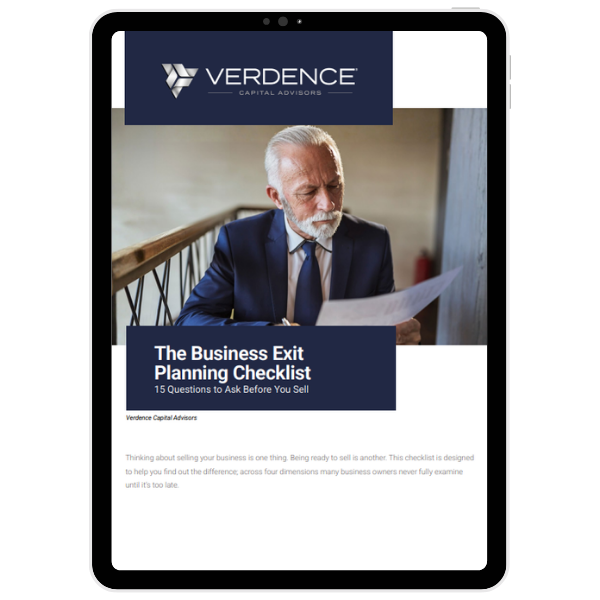 Business Exit Planning Checklist Mock Up